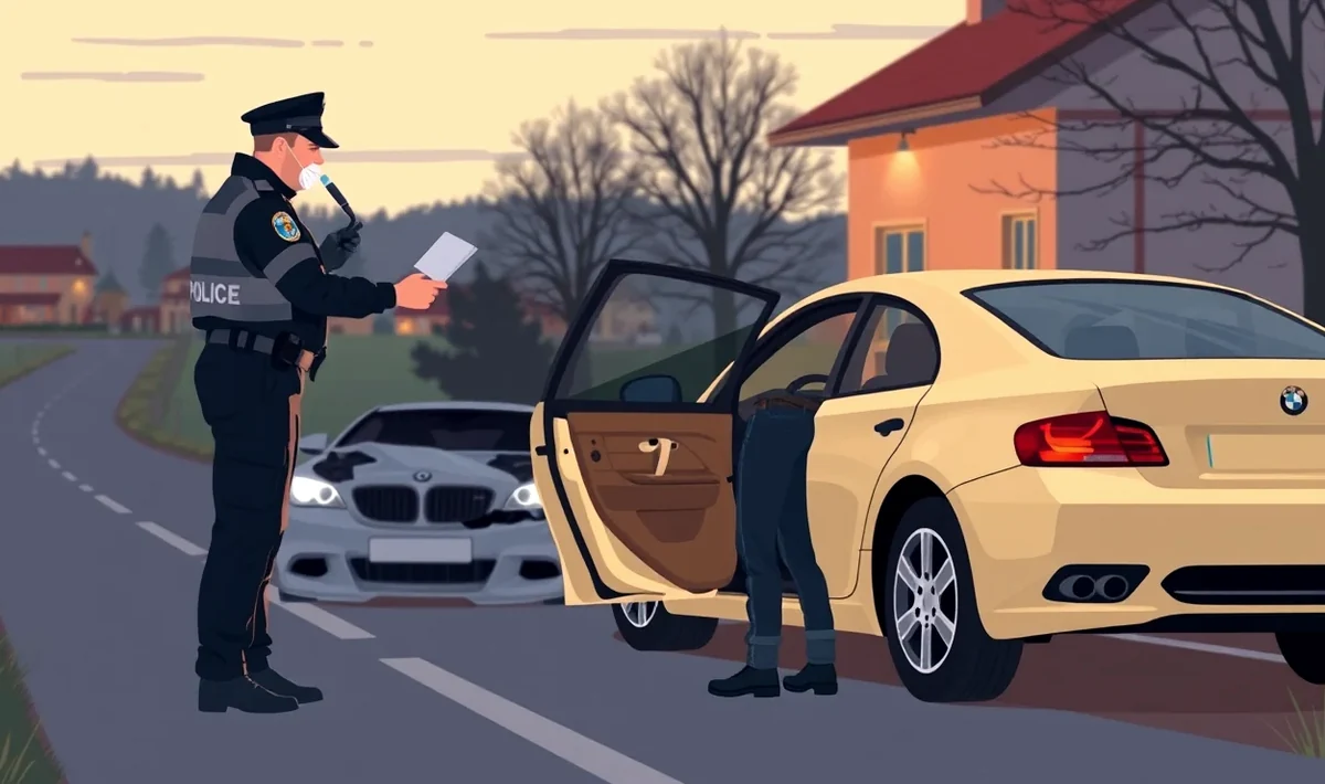 Pohľad na poškodený zadný nárazník auta pri vykladaní ťažkého nákladu