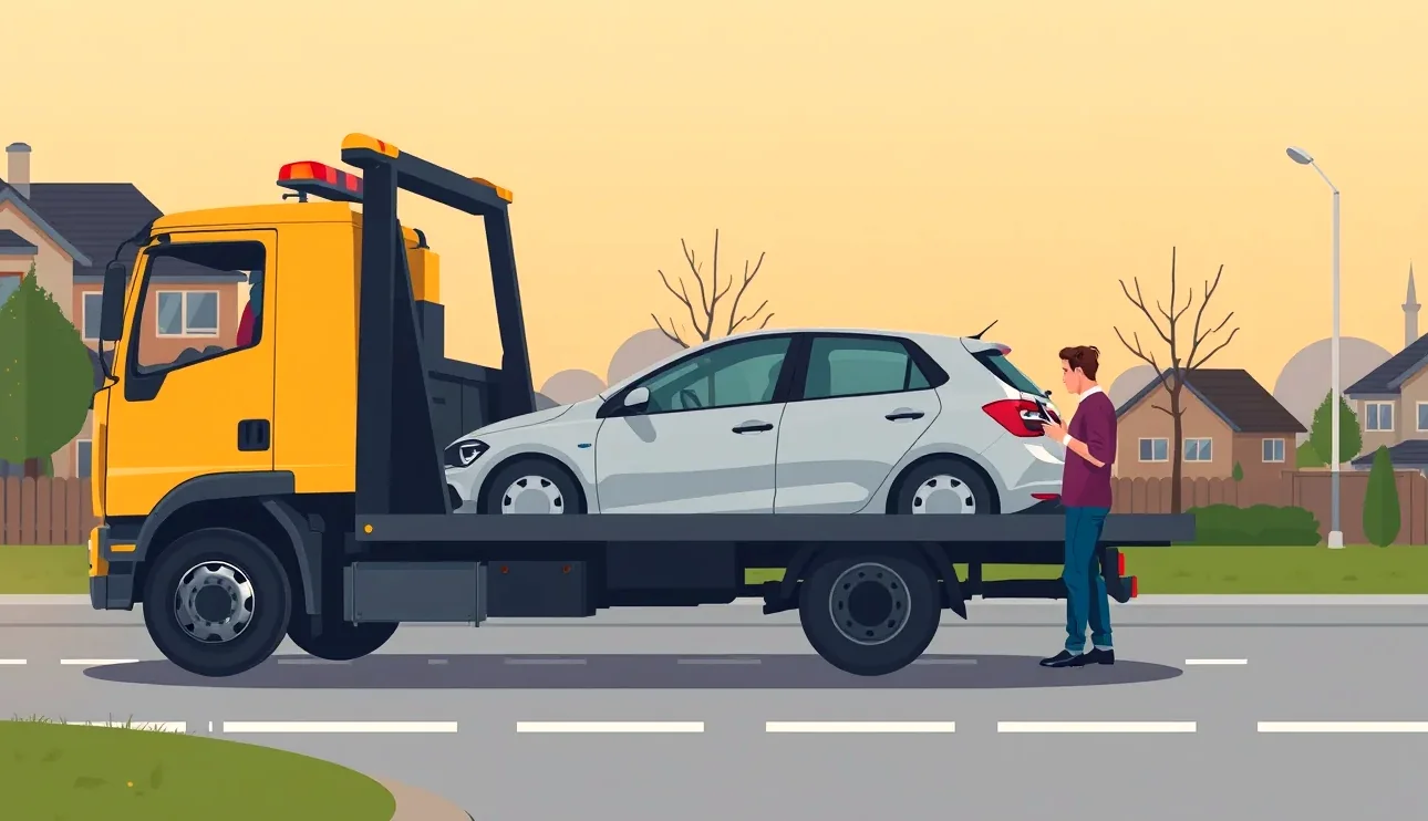 Mechanik v autoservise diagnostikuje poškodenie motora a rozvodového mechanizmu firemného vozidla