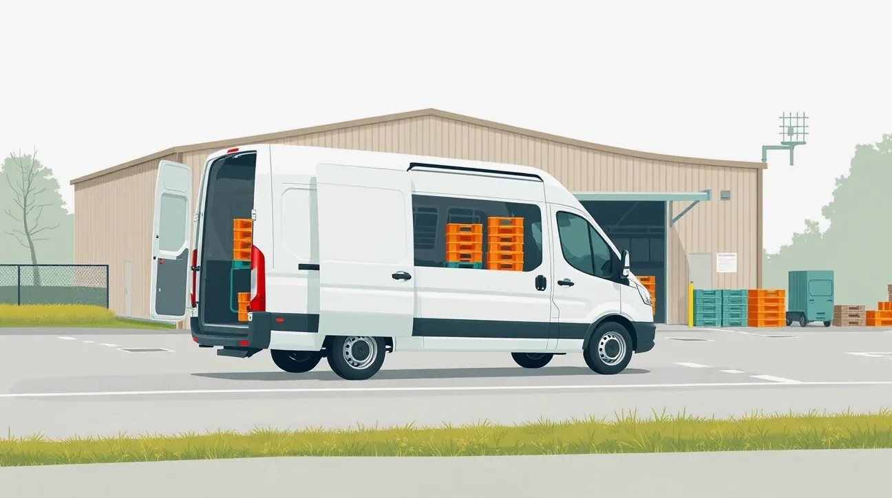 Ťahač návesov Iveco S-Way stojaci na odpočívadle diaľnice
