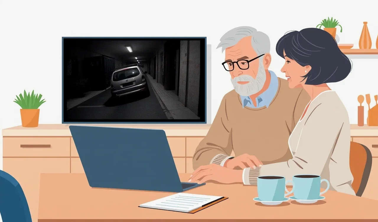 Pohľad na masívne dvere s bezpečnostným kovaním a elektronickou čítačkou vstupu
