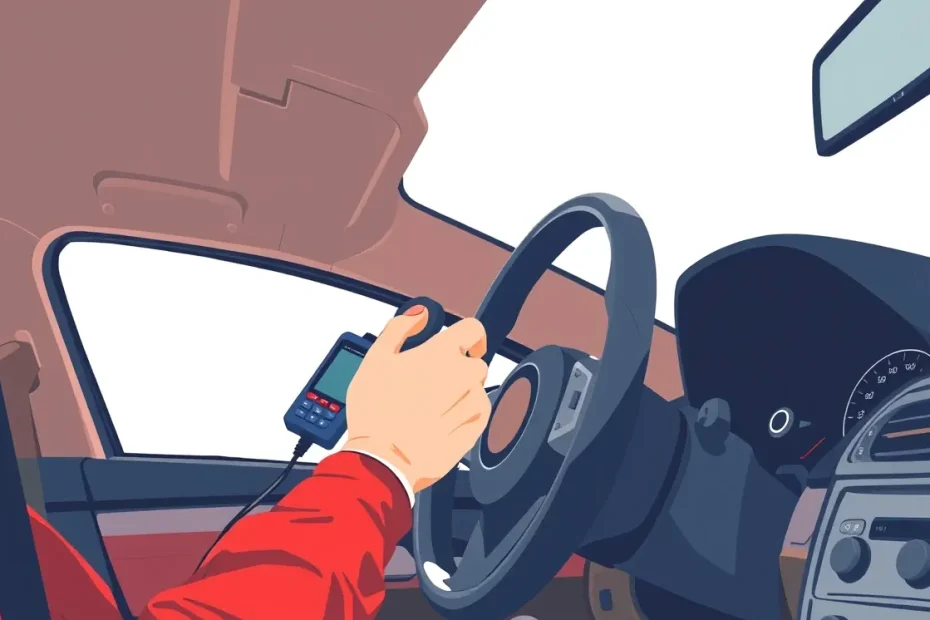 Vykradnutá palubná doska moderného osobného auta s chýbajúcim volantom a displejom navigácie