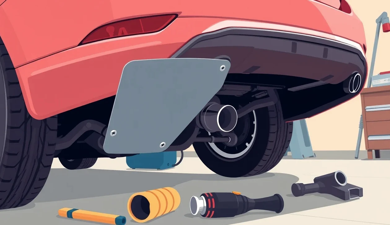 Otorený motorový priestor nákladného vozidla s prestrihnutou elektroinštaláciou po odcudzení akumulátorov