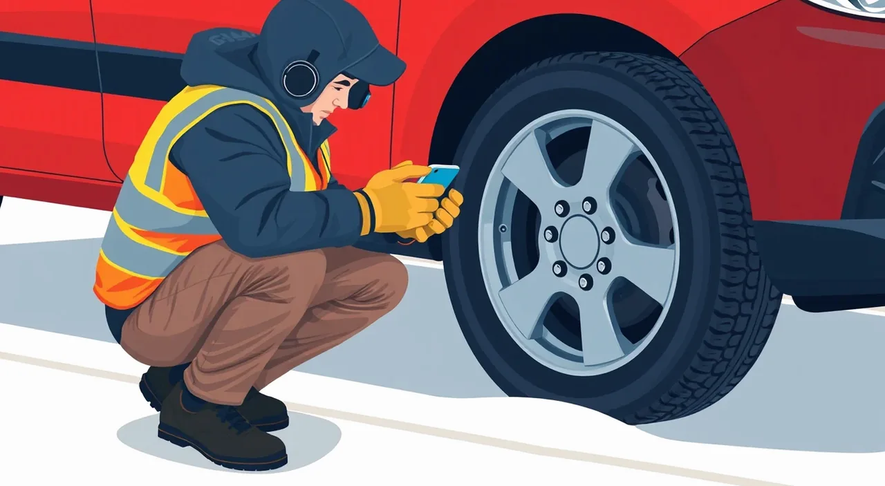 Auto po šmyku na zľadovatenej vozovke odstavené bezpečne na okraji cesty