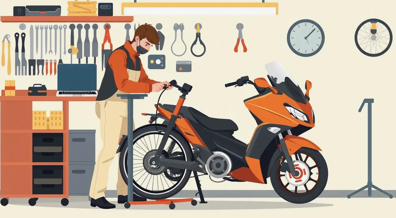 Dopravná hliadka kontrolujúca cyklistu na krajnici vozovky
