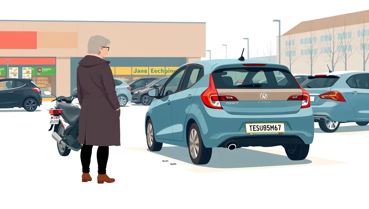 Zápis policajnej hliadky pri dokumentovaní poškodenia vozidla