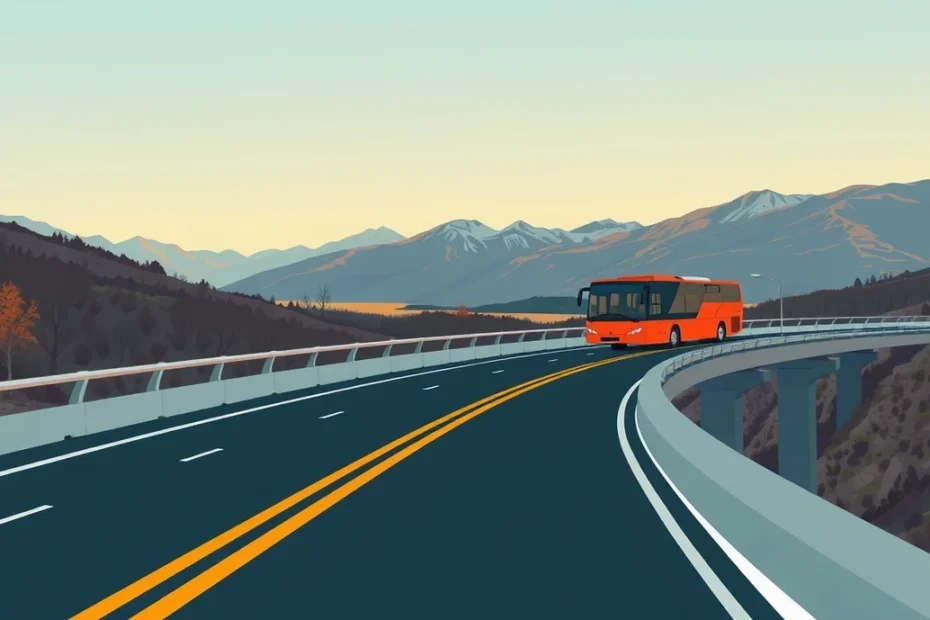 Moderný mestský nízkopodlažný elektrobus stojaci na nabíjacej stanici v depe