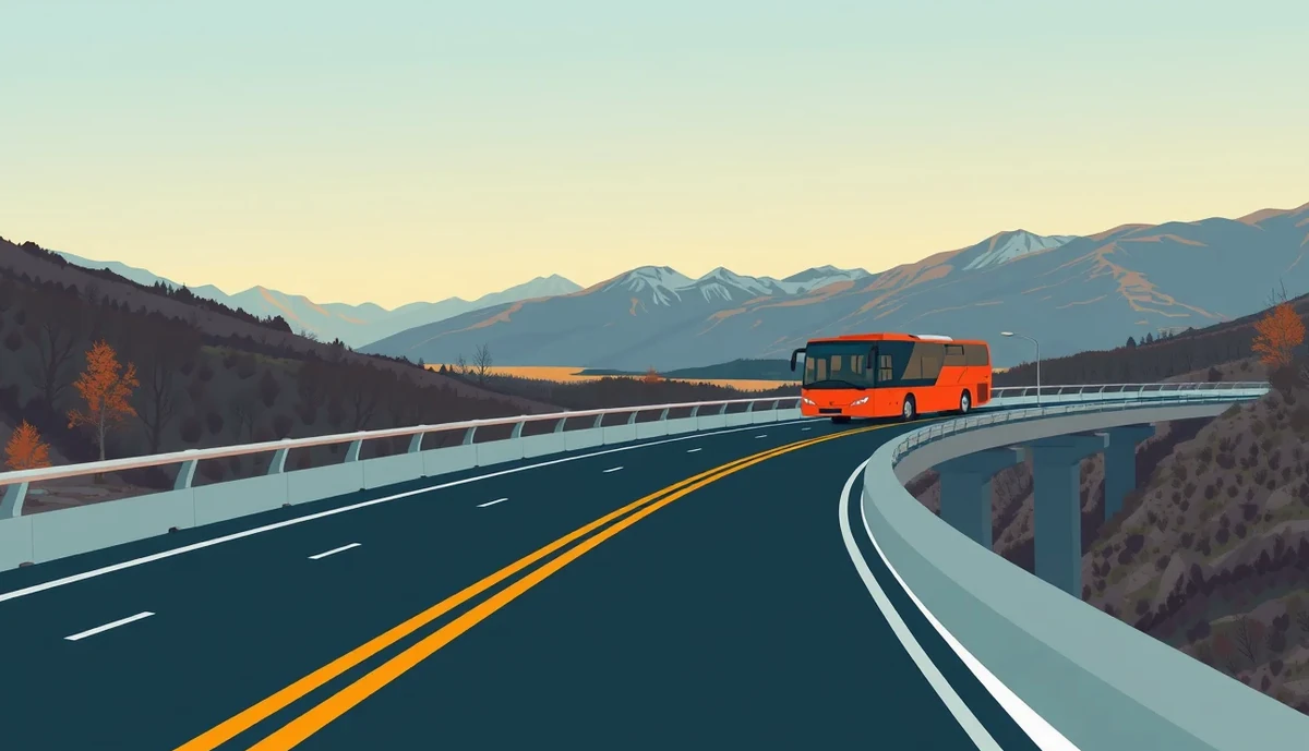 Moderný mestský nízkopodlažný elektrobus stojaci na nabíjacej stanici v depe