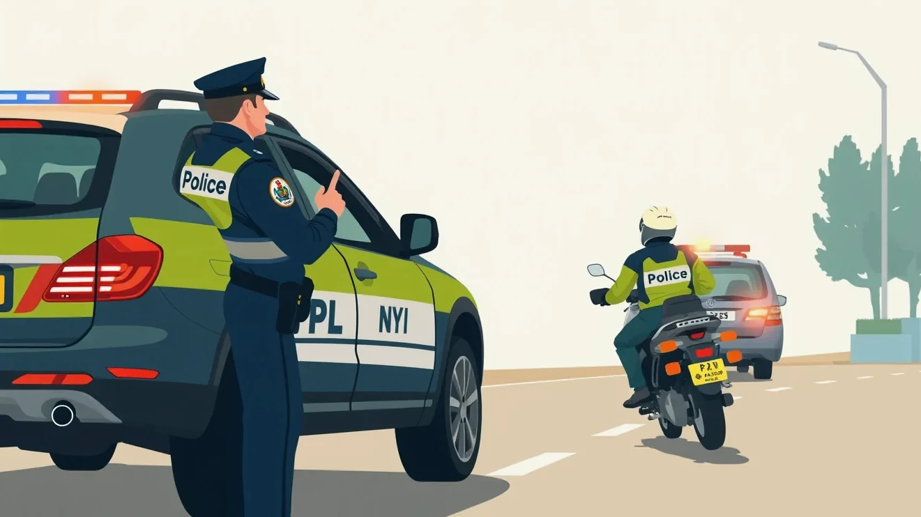 Poškodený predný nárazník luxusného SUV po dopravnej nehode na križovatke